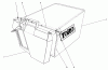 Toro 20610C - Lawnmower, 1985 (5000001-5999999) Ricambi GRASS BAG ASSEMBLY NO. 11-0159