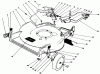 Toro 20611 - Lawnmower, 1989 (9000001-9999999) Ricambi HOUSING ASSEMBLY (USED ON SERIAL NO. 9000101 THRU 9012541)