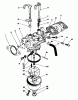 Toro 20620 - Lawnmower, 1988 (8000001-8999999) Ricambi CARBURETOR ASSEMBLY (MODEL NO. VMH7)