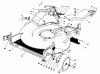 Toro 20620C - Lawnmower, 1988 (8000001-8999999) Ricambi HOUSING ASSEMBLY