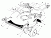Toro 20622 - Lawnmower, 1986 (6000001-6999999) Ricambi HOUSING ASSEMBLY
