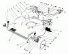Toro 20622 - Lawnmower, 1990 (0000001-0003101) Ricambi HOUSING ASSEMBLY