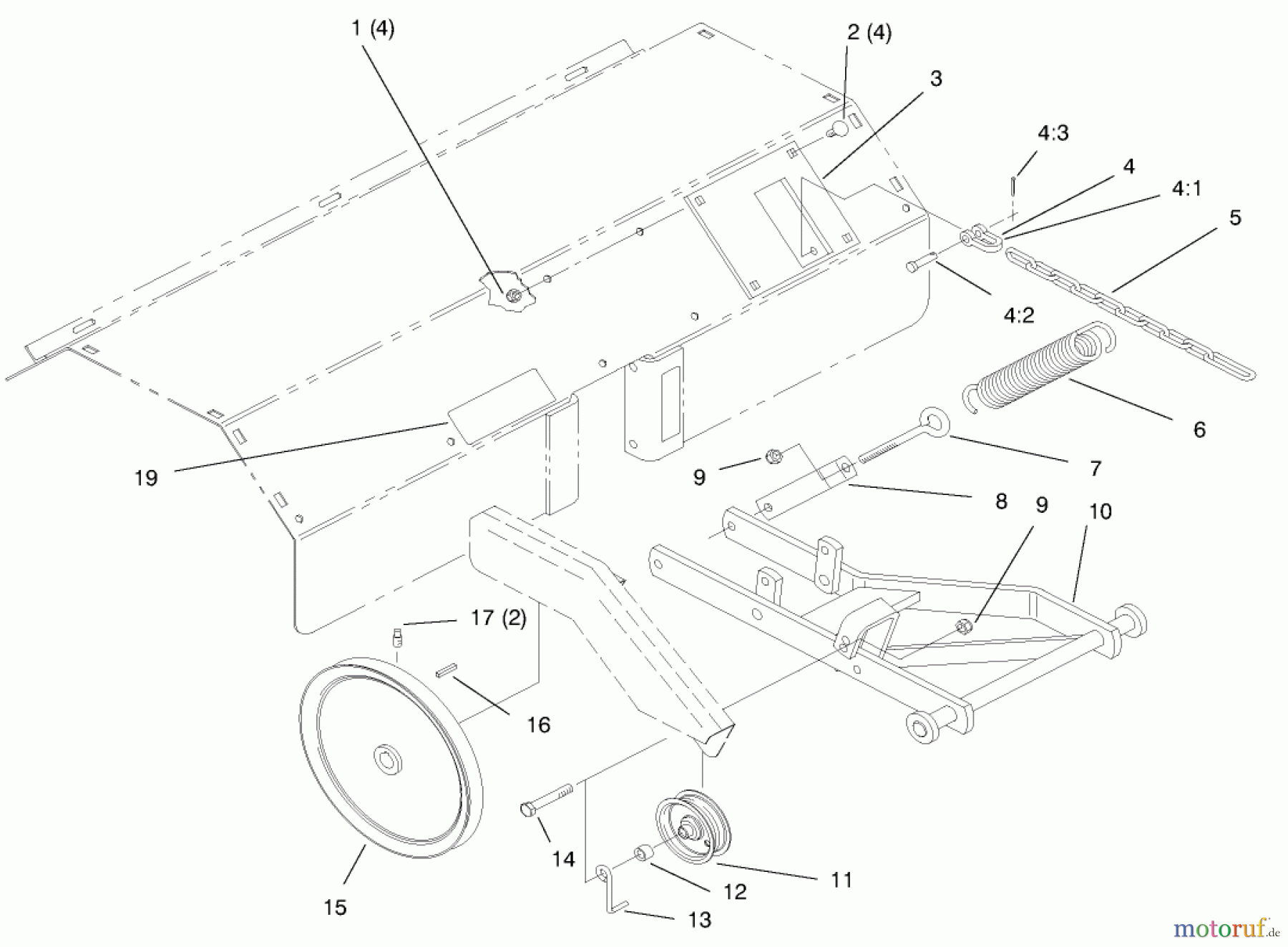 Toro Neu Accessories, Tiller/Cultivator 79271 - Toro 36