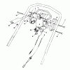 Toro 20622 - Lawnmower, 1990 (0000001-0003101) Ricambi TRACTION CONTROL ASSEMBLY