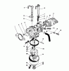 Toro 20622C - Lawnmower, 1989 (9000001-9999999) Ricambi CARBURETOR ASSEMBLY (MODEL NO. VMJ8)
