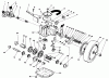 Toro 20624 - Lawnmower, 1987 (7000001-7999999) Ricambi GEAR CASE ASSEMBLY (USED ON UNITS WITH SERIAL NO. 7050000 & UP)