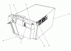 Toro 20624C - Lawnmower, 1988 (8000001-8999999) Ricambi GRASS BAG ASSEMBLY NO. 11-0189