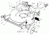 Toro 20626C - Lawnmower, 1987 (7000001-7999999) Ricambi HOUSING ASSEMBLY