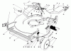 Toro 20627C - Lawnmower, 1987 (7000001-7999999) Ricambi HOUSING ASSEMBLY