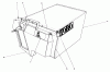 Toro 20629C - Lawnmower, 1986 (6000001-6999999) Ricambi GRASS BAG ASSEMBLY NO. 11-0189