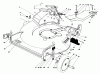 Toro 20629C - Lawnmower, 1986 (6000001-6999999) Ricambi HOUSING ASSEMBLY