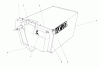 Toro 20666 - Lawnmower, 1990 (0000001-0999999) Ricambi GRASS BAG ASSEMBLY