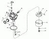 Toro 20671 - Lawnmower, 1983 (3000001-3999999) Ricambi CARBURETOR NO. 632050A
