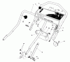 Toro 20671 - Lawnmower, 1983 (3000001-3999999) Ricambi HANDLE ASSEMBLY