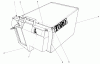 Toro 20672 - Lawnmower, 1984 (4000001-4999999) Ricambi GRASS BAG ASSEMBLY NO. 11-0189
