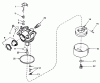 Toro 20672 - Lawnmower, 1985 (5000001-5999999) Ricambi CARBURETOR NO. 632050A