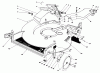 Toro 20672 - Lawnmower, 1985 (5000001-5999999) Ricambi HOUSING ASSEMBLY