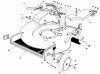 Toro 20674 - Lawnmower, 1983 (3000001-3999999) Ricambi HOUSING ASSEMBLY