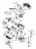 Toro 20676 - Lawnmower, 1985 (5000001-5999999) Ricambi ENGINE TECUMSEH MODEL NO. TNT 100-10095E