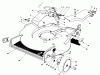 Toro 20680 - Lawnmower, 1984 (4000001-4999999) Ricambi HOUSING ASSEMBLY