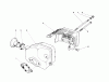 Toro 20680 - Lawnmower, 1990 (0000001-0999999) Ricambi MUFFLER ASSEMBLY (MODEL NO. 47PK9-1)