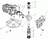 Toro 20684 - Lawnmower, 1987 (7000001-7999999) Ricambi ENGINE ASSEMBLY (MODEL NO. 47PG6)
