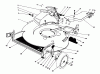 Toro 20692 - Lawnmower, 1988 (8000001-8999999) Ricambi HOUSING ASSEMBLY