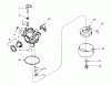 Toro 20692 - Lawnmower, 1990 (0000001-0999999) Ricambi CARBURETOR NO. 632098