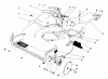 Toro 20692 - Lawnmower, 1990 (0000001-0999999) Ricambi HOUSING ASSEMBLY