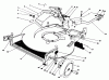Toro 20692C - Lawnmower, 1988 (8000001-8999999) Ricambi HOUSING ASSEMBLY