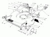 Toro 20692C - Lawnmower, 1989 (9000001-9999999) Ricambi HOUSING ASSEMBLY