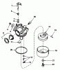 Toro 20695 - Lawnmower, 1987 (7000001-7999999) Ricambi CARBURETOR NO. 632098