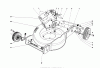 Toro 20698 - Lawnmower, 1978 (8000001-8999999) Ricambi HOUSING ASSEMBLY