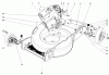 Toro 20698 - Lawnmower, 1982 (2000001-2999999) Ricambi HOUSING ASSEMBLY