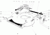 Toro 20700 - Lawnmower, 1980 (0000001-0999999) Ricambi HOUSING ASSEMBLY