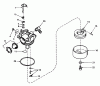 Toro 20705 - Lawnmower, 1979 (9000001-9999999) Ricambi CARBURETOR NO. 632050
