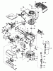 Toro 20705 - Lawnmower, 1983 (3000001-3999999) Ricambi ENGINE TECUMSEH MODEL NO. TNT 100-10086E