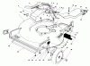 Toro 20705 - Lawnmower, 1983 (3000001-3999999) Ricambi HOUSING ASSEMBLY