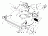 Toro 20715C - Lawnmower, 1985 (5000001-5999999) Ricambi HOUSING ASSEMBLY