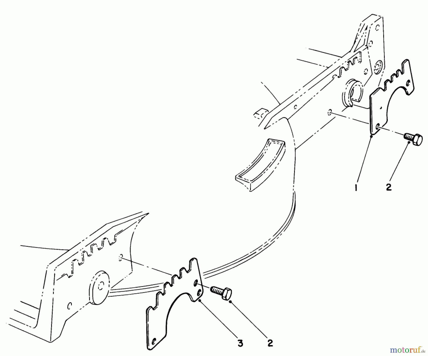  Toro Neu Mowers, Walk-Behind Seite 1 20718 - Toro Lawnmower, 1985 (5000001-5999999) WEAR PLATE KIT NO. 49-4080 (OPTIONAL)