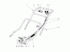 Toro 20730 - Lawnmower, 1978 (8000001-8999999) Ricambi HANDLE ASSEMBLY
