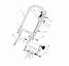 Toro 20745C - Lawnmower, 1985 (5000001-5999999) Ricambi HANDLE ASSEMBLY