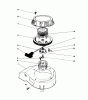 Toro 20745C - Lawnmower, 1985 (5000001-5999999) Ricambi RECOIL ASSEMBLY