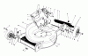 Toro 20745C - Lawnmower, 1988 (8000001-8999999) Ricambi HOUSING ASSEMBLY