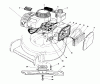 Toro 20746C - Lawnmower, 1988 (8000001-8999999) Ricambi ENGINE ASSEMBLY
