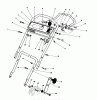 Toro 20746C - Lawnmower, 1988 (8000001-8999999) Ricambi HANDLE ASSEMBLY