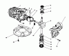 Toro 20747C - Lawnmower, 1988 (8000001-8999999) Ricambi CRANKSHAFT ASSEMBLY (MODEL NO 47PG6 & 47PG7
