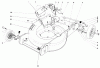 Toro 20752 - Lawnmower, 1980 (0000001-0999999) Ricambi HOUSING ASSEMBLY