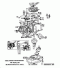 Toro 20755 - Lawnmower, 1979 (9000001-9999999) Ricambi ENGINE BRIGGS & STRATTON MODEL 92908-1956-01