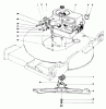 Toro 20755 - Lawnmower, 1980 (0000001-0999999) Ricambi ENGINE ASSEMBLY